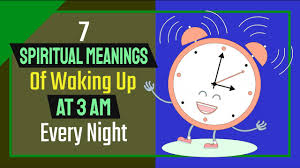 Being bright eyed from 3 a.m. 7 Spiritual Meanings Of Waking Up At 3 Am Every Night Youtube