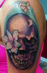50 Cool Skull Tattoos Designs Pretty Designs Girly Skull Tattoos Cool Tattoos Skull Tattoo Designs