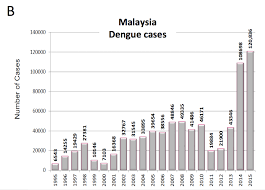 Dengue epidemics in malaysia have been observed to occur every 5 to 8 years, that is in 1974, 1982, 1987, 1991, 1998 and have been increasing since 2001 with the highest number of dengue cases was reported in 2008, totalling 49,335 cases with an incidence rate of 177/100,000 population. The Dengue Vaccine Dilemma Route To Prevention Are We There Yet Scientific Malaysian Magazine