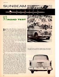 Image result for April Yellow 1958 Sunbeam