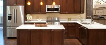 Should you match your kitchen and bathroom cabinets? Walnut Kitchen And Bath Cabinets Builders Cabinet