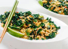 Spicy Kale And Coconut Fried Rice Cookie And Kate Recipe Fried Rice Coconut Fried Rice Recipes