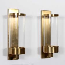 Wall Candle Sconces With Glass Surprising Sconce Crate And Barrel Modern Candle Sconces Sconces Brass Candle Sconce
