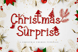 Download Christmas Surprise 956618 Christmas Font Bundles SVG Cut Files