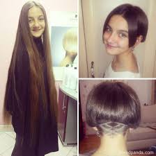 Before And After Haircut Long Hair Styles Hair Makeover Hair Transformation