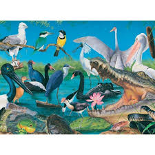 We have something for every age and skill level with jigsaw puzzles ranging from 2 pieces all the way up to 40,320 pieces. Buy Blue Opal Wild Australia Wetlands Marshes 150 Piece Puzzle
