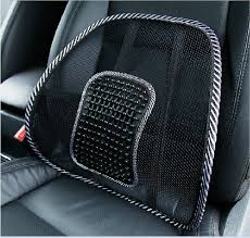 1pcs car seat office stoel rugkussen houding corrector black mesh ventileren kussen pijnbestrijding rugleuning lumbale massage massage plant chair massage backmassage cloth aliexpress