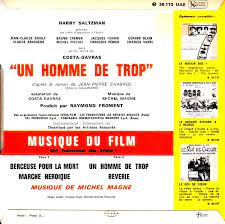Affiches Photos D Exploitation Bandes Annonces 1 Homme De Trop 1966 Costa Gavras 1 Homme De Trop 22 08 1966 29 10 1966