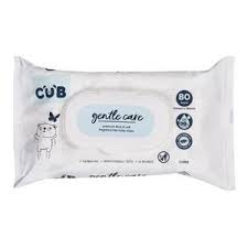Cub Gentle Care Fragrance Free 80 Baby Wipes Coles Online