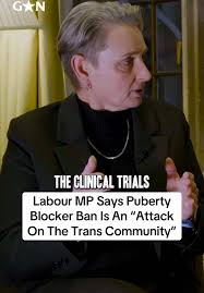 Kate Osborne MP reacts to Labour’s move to permanently ban puberty blockers  for Trans+ youth. 🎥 @ConorClark #politics #lgbt #trans #health #interview