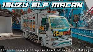 Posting kali ini kita akan tampilkan foto modifikasi truk elf giga nmr71 ya sobat. Terbaru Rebecca Concept Modif Truck Isuzu Elf Macan Full Cutting Stiker Terbaru Youtube