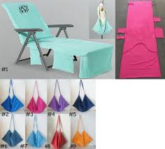 Monogrammed Beach Chair Cover Beach Pool Lounge Chair Etsy Beach Chairs Chair Cover Chair Covers