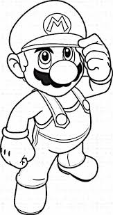 The character of the plumber super mario, accompanied by his brother luigi, appeared for the first time in 1985, in a video game released on the flagship console of the time: Mario Bross Kleurplaten 1 Super Mario Coloring Pages Mario Coloring Pages Coloring Books