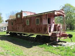Find rail flatcars for bridges for use over creeks, on farm, or anywher you need a bridge. Train Caboose Cabooses For Sale Train Cars Railroad Locomotive For Sale Caboose Train Car Train