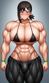 AI Art: Hot kobeni muscle futa by @Dd mus | PixAI