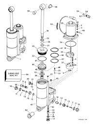 Johnson Power Trim Tilt Parts For 1999 50hp J50pleea Outboard Motor Outboard Outboard Motors Johnson