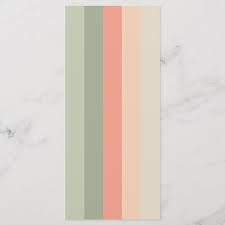 Modern Metro Peach Coral Sage Menu Zazzle Com Coral Color Schemes Peach Paint Colors Peach Color Palettes