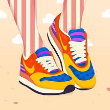 Magic Pop Art Shoes Illustration Petraerikssonstudio Ello Pop Art Illustration Pop Art Design Pop Art Fashion