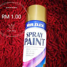 Spray painting is a simple, diy, way to refresh practically any item around the home. Mr D I Y Spray Paint Design Craft Craft Supplies Tools On Carousell