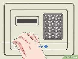 Security purposes, some safes have their serial numbers on the body of the safe. 4 Ways To Open A Safe Wikihow
