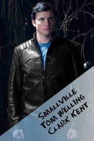 Smallville Clark Kent Superman Black Replica Jacket For Sale Clark Kent Smallville Smallville Clark Kent