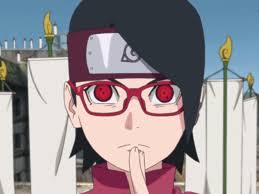 Sarada Uchiha Naruto The Movie Uchiha Anime