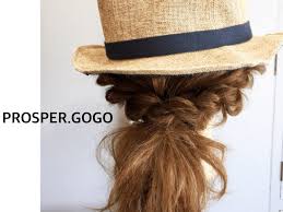 夏ニットやハットにぴったり帽子が可愛くなるヘアアレンジ