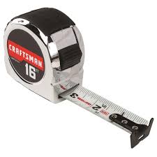 If there are eight spaces, it's marked in 1/32 inches. Craftsman Chrome 16 Ft Tape Measure In The Tape Measures Department At Lowes Com