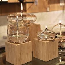 Lampe A Huile Galet En Verre M Lampe A Huile Bougies Fait Maison Decoration