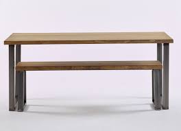 Maybe you would like to learn more about one of these? Hoxton U Leg Industrial Dining Table Bench Solid Wood