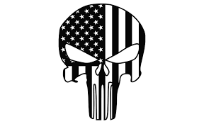 Black And White American Flag Eagle Decal Punisher American Flag Vinyl Decal Multiple Sizes And Colors By Redbuddecals On Etsy Vinyl Decals American Flag Vinyl