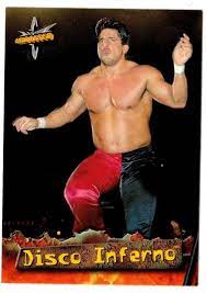 Disco Inferno 1999 Topps Embossed WCW Card #7 (nrmt) | eBay
