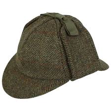 Harris Tweed Deerstalker/Sherlock Holmes Hat – Rheged Deerstalker | Rheged  Hats and Caps