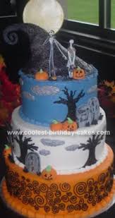 Buy nightmare before christmas 17 piece birthday cake topper set featuring 2 to 3 cake topper figures of lock shock zero jack skellington sally barrel and other decorative themed accessories. Coolest Homemade Nightmare Before Christmas Cakes