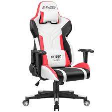 homall gaming chair racing style high back pu leather office chair computer desk executive and ergonomic sw gaming chair leather office chair best office chair