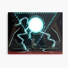 The interdimensional portal, also known as the universe portal, or just the portal, is a machine hidden away in ford pines' underground laboratory. Gravity Falls Portal Wall Art Redbubble