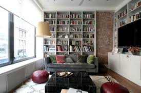 Living Room Layout Ideas Place A Bookcase Behind Your Sofa Apartment Living Room Layout Small Apartment Living Room Livingroom Layout