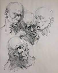 2 627 Likes 17 Comments Jacob Hankinson Jacobdoodles On Instagram 5 Minute Head Studies Charcoal On Newsp Portrait Drawing Figure Drawing Charcoal Art