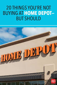 20 Things You Re Not Buying At Home Depot But Should In 2020 Home Depot Secret House Depot