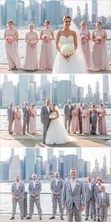 Classic White And Pink Wedding In Nyc Pink Grey Wedding Wedding Photography Bridal Party Bridal Party Photos