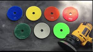 How To Polish Concrete Countertops Wet Sanding Method Youtube