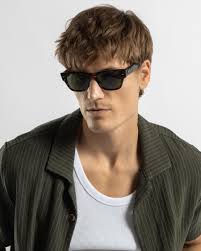 Shop Otis Out Of Sight Sunglasses In Havana Ray/ Grey