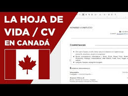 Como Hacer La Hoja De Vida En Canada Cv Tips Youtube