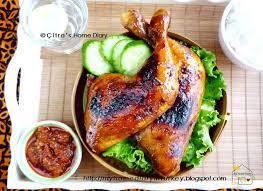Masakan padang paket 1 : Citra S Home Diary Resep Ayam Bakar Kecap Authentic Indonesian Sweet Soy Sauce Grilled Chicken