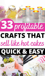 33 Crafts To Make And Sell For Profit In 2021 Easy Crafts To Sell Money Making Crafts Profitable Crafts
