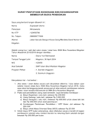 Surat pernyataan kesanggupan membayar gaji yang bertanda tangan dibawah ini : Contoh Surat Kesanggupan Membayar Spp Sekolah
