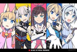 Qoo Otaku The World Of Virtual Youtubers Qooapp In 2020 Anime Youtubers Stop Motion