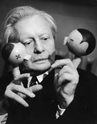 The World's Most Famous Puppeteer: Vintage Portraits of Sergey Obraztsov  Posing With His Exotic Puppets ~ Vintage Everyday