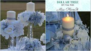 The dollar store wedding planner knows that with a little planning and some shopping around, she can have a wedding that looks expensive but won't break the bank. Diy Dollar Tree Wedding Centerpiece For 10 Diy Dollar Tree Decor Diy Tutorial Youtube