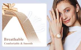 Amazon.com: Mazuboho for Apple Watch Bands 41mm with Screen Protector Case,  Stainless Steel Magnetic Clasp Apple Watch Bands for Women, with D-shaped  Connector for iWatch Bands Series 9 8 7 (Starlight, 41mm) :